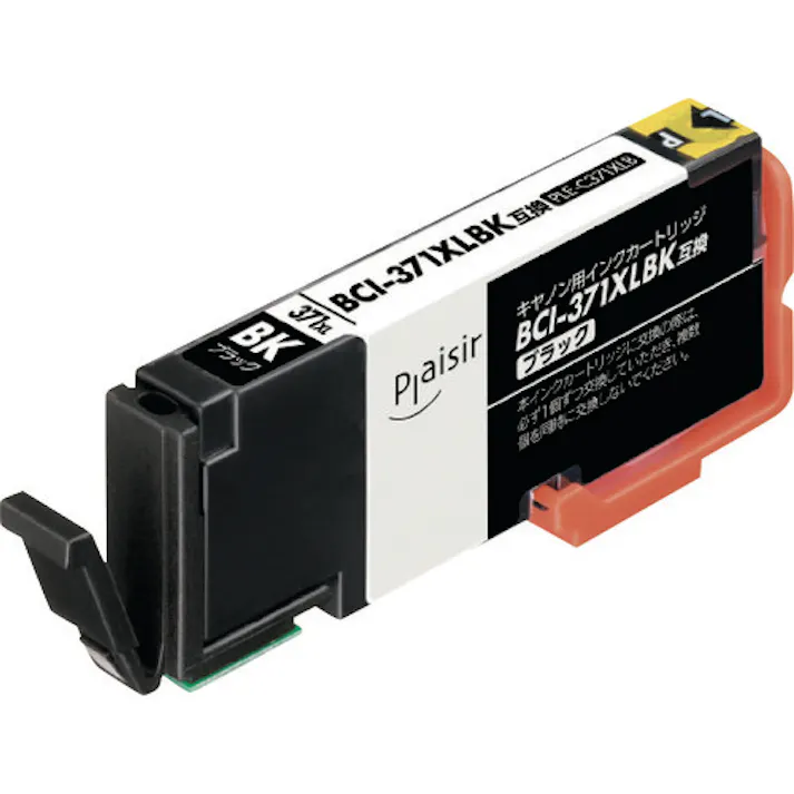 【CAINZ-DASH】エレコム プレジール キヤノン BCI-371XLBK対応 ブラック PLE-C371XLB【別送品】