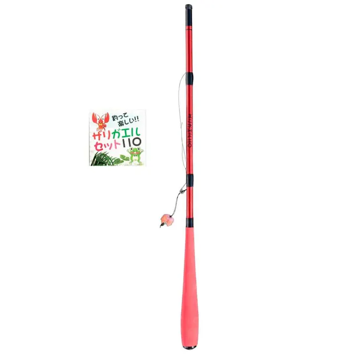 魚釣三昧 ザリガエルセット110 レッド