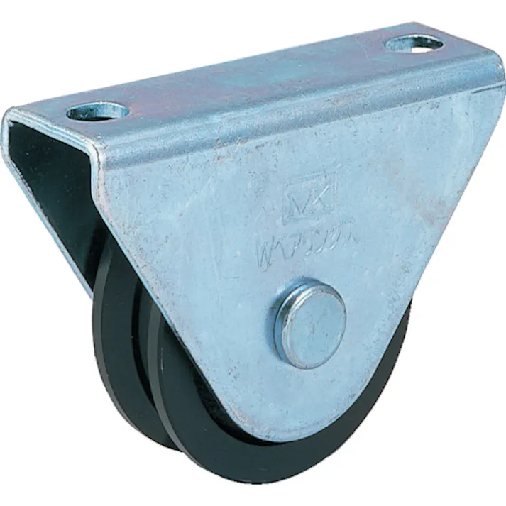 【CAINZ-DASH】MARUKI HARDWARECORPORATION 枠付重量車 120mm V型 C-1000-120【別送品】