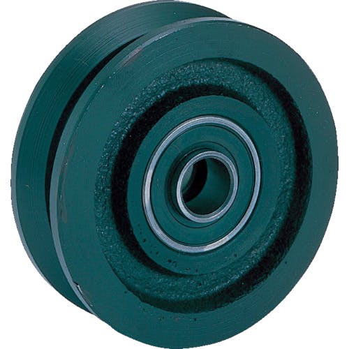 MARUKI HARDWARECORPORATION 枠無重量車 120mm V型 C-1100-120 重量戸車車輪 MARUKI HARDWARECORPORATION 枠無重量車 120mm V型 C-1100-120 重量戸車車輪