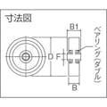 【CAINZ-DASH】ＭＡＲＵＫＩ　ＨＡＲＤＷＡＲＥＣＯＲＰＯＲＡＴＩＯＮ 枠無重量車　５０ｍｍ　平型 C-1500-50【別送品】