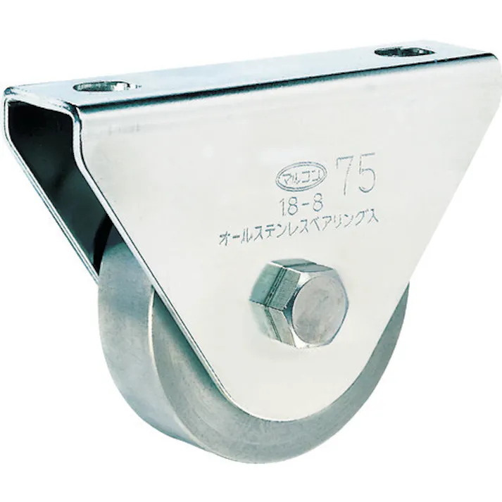 【CAINZ-DASH】MARUKI HARDWARECORPORATION オールステンレス枠付重量車 50mm 平型 S-3750-50【別送品】