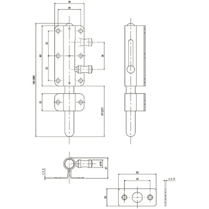 【CAINZ-DASH】丸喜金属本社 新型強力丸落し S-545 300【別送品】