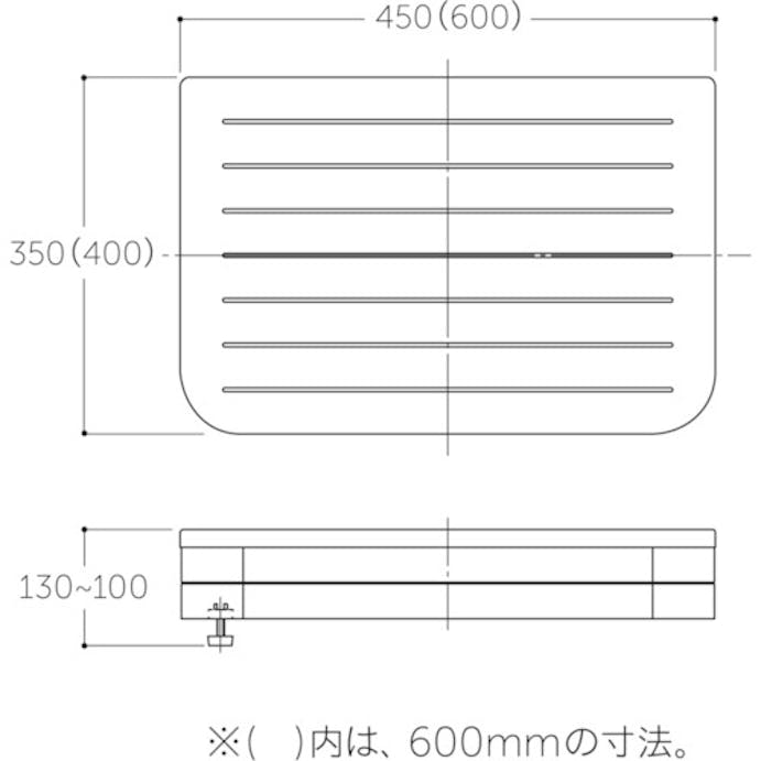 【CAINZ-DASH】ＭＡＲＵＫＩ　ＨＡＲＤＷＡＲＥＣＯＲＰＯＲＡＴＩＯＮ 木製玄関踏台 MFW-200450【別送品】