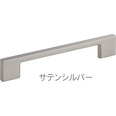 【CAINZ-DASH】ＭＡＲＵＫＩ　ＨＡＲＤＷＡＲＥＣＯＲＰＯＲＡＴＩＯＮ コワンハンドル　１６０ｍｍ　サテンシルバー MHD-45016J【別送品】