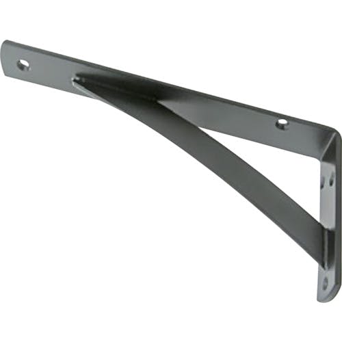 MARUKI HARDWARECORPORATION パワー棚受(スチール)125X250 ブラック N-475 12U 棚受金具 MARUKI HARDWARECORPORATION パワー棚受(スチール)125X250 ブラック N-475 12U 棚受金具