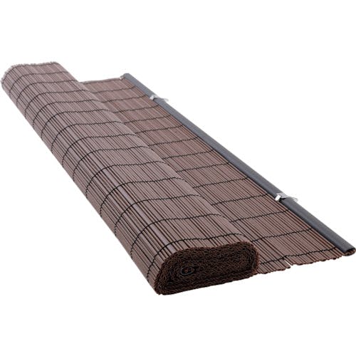 【CAINZ-DASH】大島屋 樹脂製すだれ 88×180cm ブラウン 25336【別送品】 | 環境改善用品 通販 | ホームセンターのカインズ