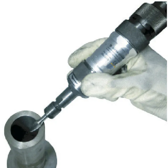 【CAINZ-DASH】ニューレジストン 超硬バー 60°sカット 刃径12×刃長11×軸径6×軸長49 ロー付 TCBT2900【別送品】