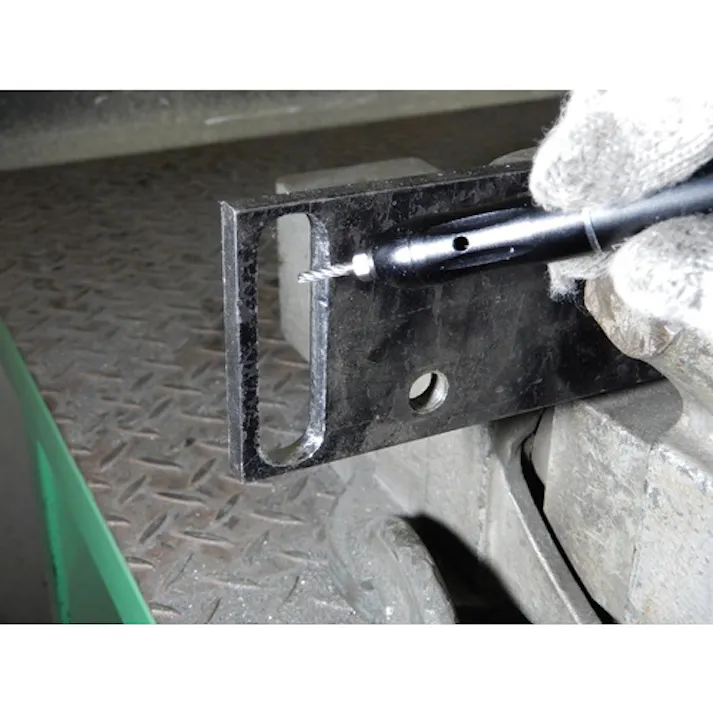 【CAINZ-DASH】ニューレジストン 超硬バー トンガリs-inoxカット 刃径8×刃長19×軸径6×軸長46 ロー付 TCBINX6450【別送品】