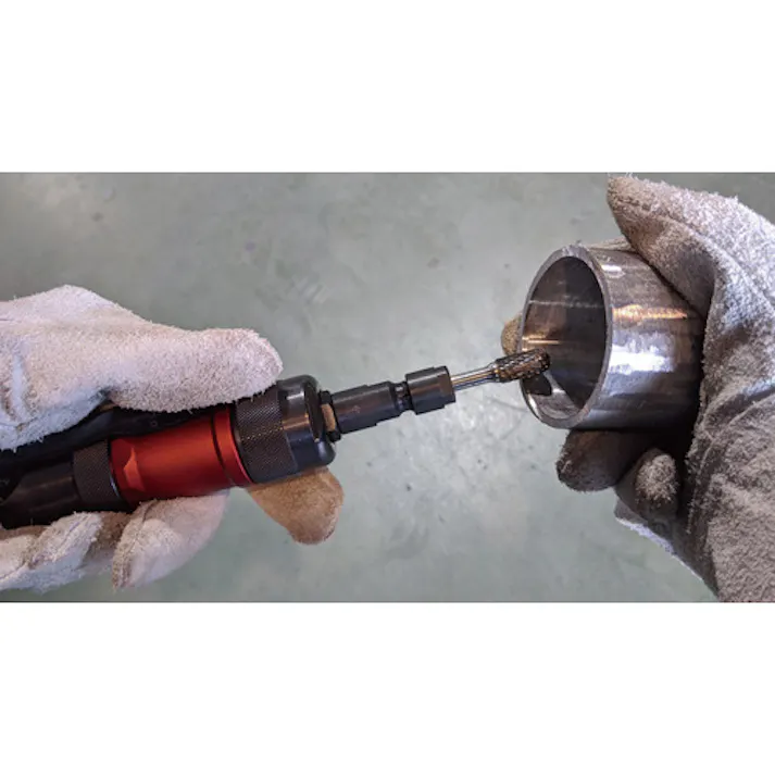 【CAINZ-DASH】ニューレジストン 空気式ストレートグラインダ 空神ストレート スロットル式横排気 GR-SKS GR-SKS【別送品】