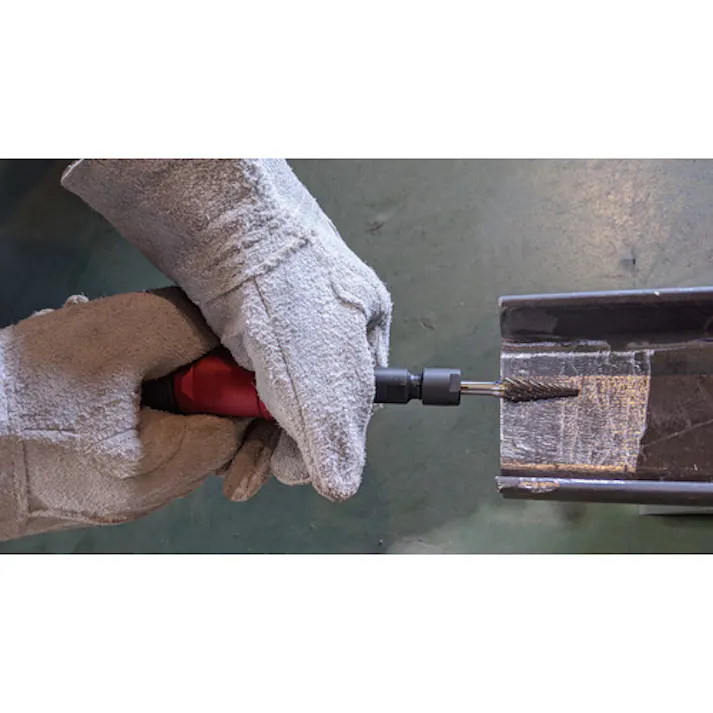 【CAINZ-DASH】ニューレジストン 空気式ストレートグラインダ 空神ストレート スロットル式前方排気 GR-SKSF GR-SKSF【別送品】