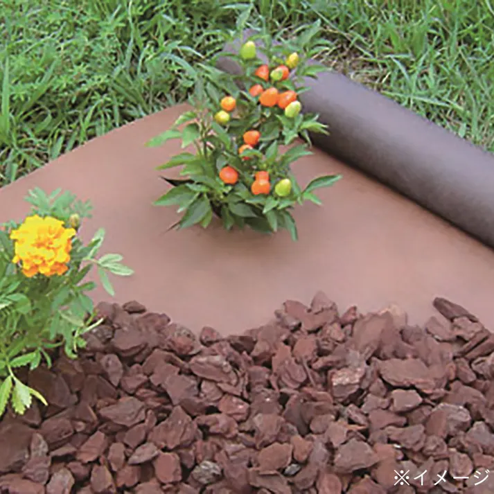 デュポン ザバーン 防草シート 黒茶 幅1m×長さ30m巻き