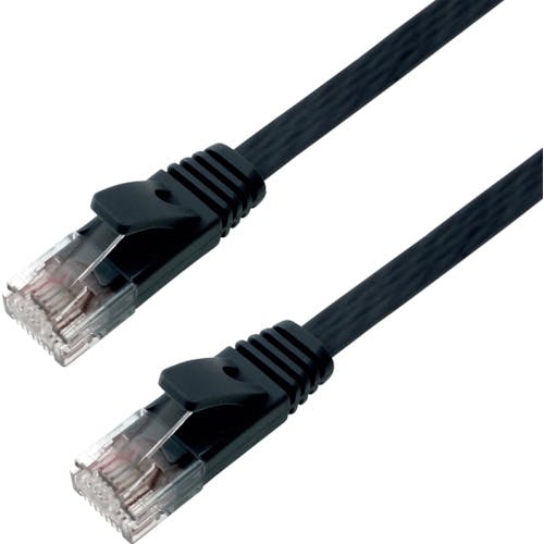ホーリック LANケーブル UTP カテゴリー6A フラット 10m ブラック LC100-576FB LC100-576FB LANケーブル ホーリック LANケーブル UTP カテゴリー6A フラット 10m ブラック LC100-576FB LC100-576FB LANケーブル