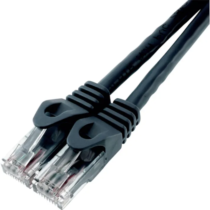 【CAINZ-DASH】ホーリック LANケーブル UTP カテゴリー6A 5m ブラック LC50-581RB LC50-581RB【別送品】