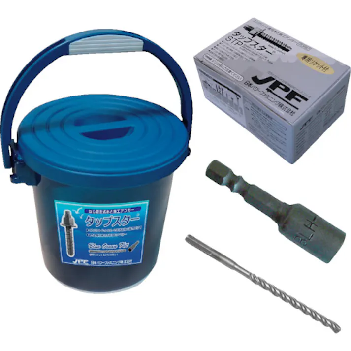 【CAINZ-DASH】日本パワーファスニング ステンレス タップスターバケツキット STP8X50BK STP850BK【別送品】