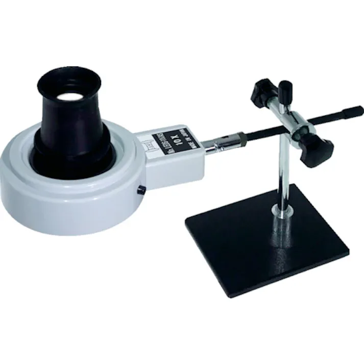 【CAINZ-DASH】京葉光器 LED照明拡大鏡 10x LEDS-100AS【別送品】