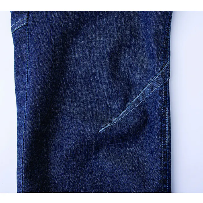 デニムストレッチカーゴパンツ インディゴブルー S