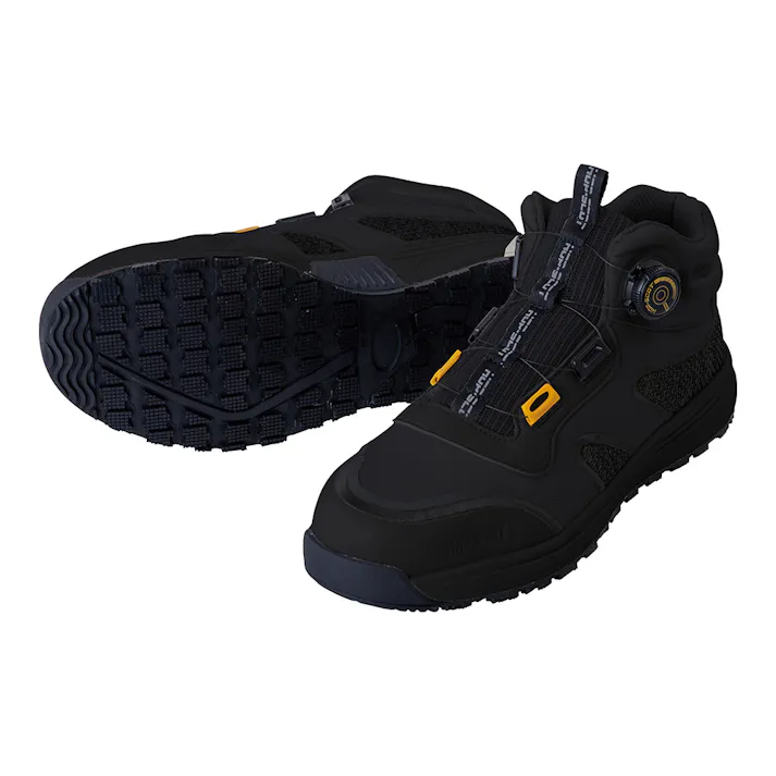 耐滑ダイヤルセーフティーシューズ ブラック 27.0cm