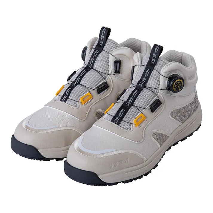 耐滑ダイヤルセーフティーシューズ D・カーキ 26.0cm