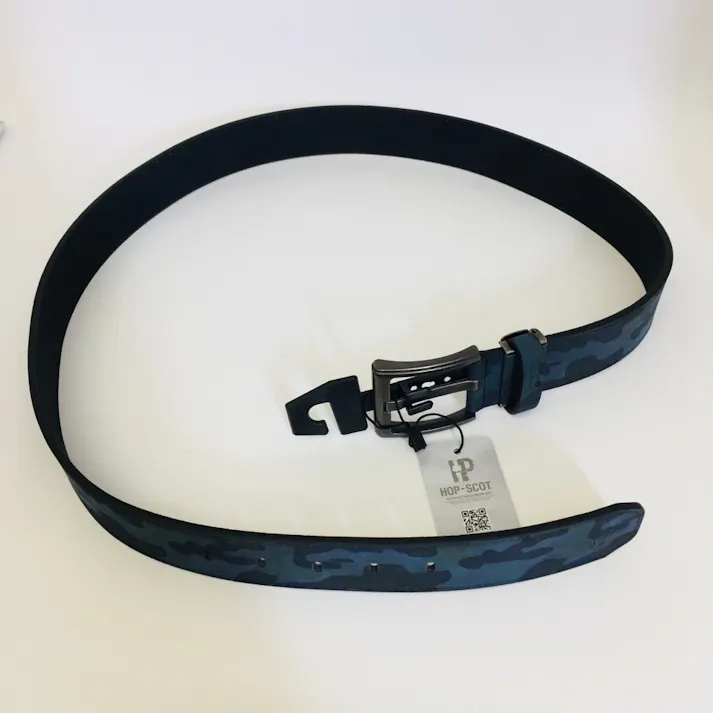 ミリタリーパターンベルト 紺 121cm(販売終了)