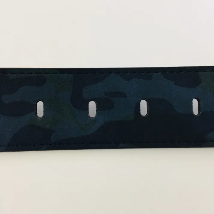 ミリタリーパターンベルト 紺 121cm(販売終了)