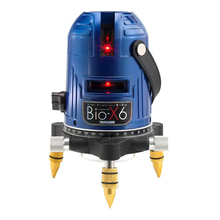 山真製鋸 YAMASHIN レーザー墨出し器 Bio-X6