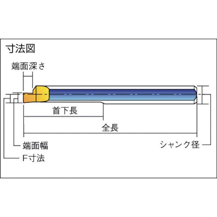 【CAINZ-DASH】カーメックス社 超硬ソリッドバー　タイニーツール・端面溝入れ　シャンク径４ｍｍ　端面幅１．００ｍｍ MFR4B1.0L15【別送品】