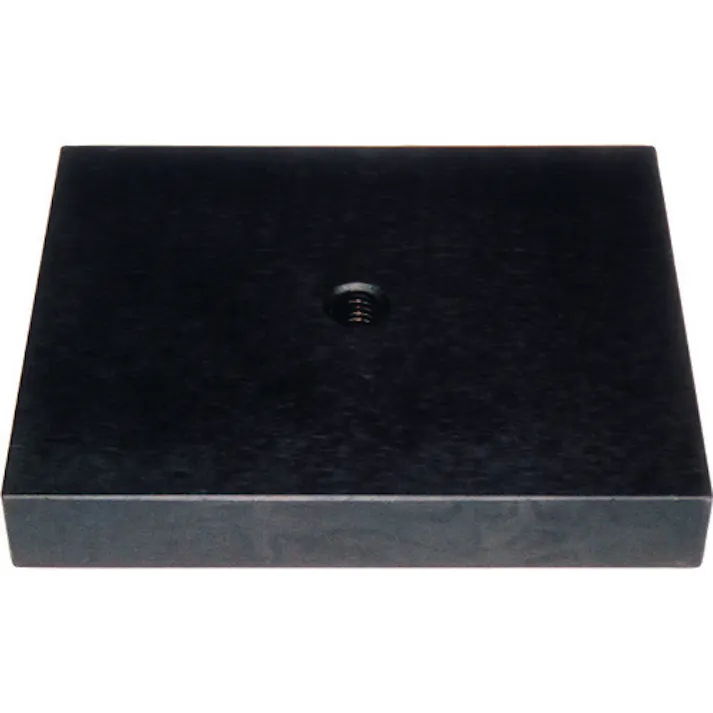 【CAINZ-DASH】ノガ社 スチールプレート 100x80x15mm、M8ねじ穴付 LED0100【別送品】