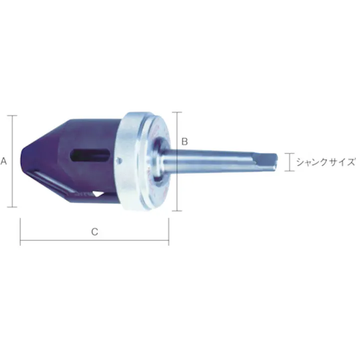 【CAINZ-DASH】コパル社 20-60内径用カウンターシンク90°MT-2シャンク KP01-210【別送品】