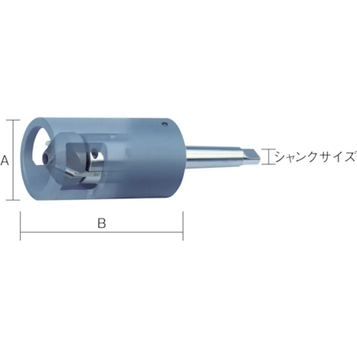【CAINZ-DASH】コパル社 K1内外径用カウンターシンク90°MT-2シャンク KP04-050【別送品】