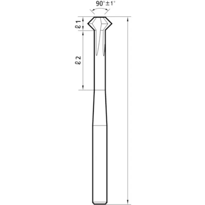 【CAINZ-DASH】ウォーターミルズ社 裏座ぐりチャンファーミルズ90°16.0Dx100 TiAlCN WMCM10160100A90【別送品】