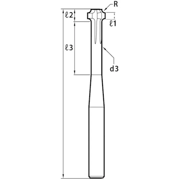 【CAINZ-DASH】ウォーターミルズ社 裏座ぐりRチャンファーミルズR1.5 8.4Dx100TiAlCN WMRC10084L35R15【別送品】