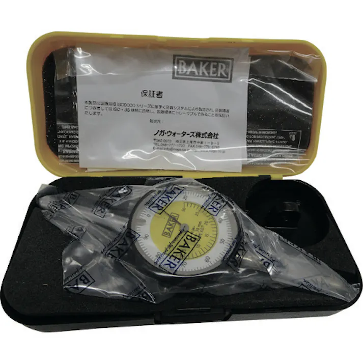 【CAINZ-DASH】ベイカー社 ダイヤルゲージ タイプK07 0.01mm目量 BGK07【別送品】