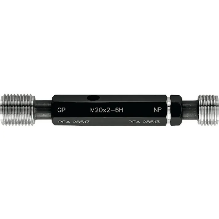 【CAINZ-DASH】ウォーターズ社 メートルねじ用プラグゲージ(ISO=新JIS) WGPNP-M20X1.5【別送品】