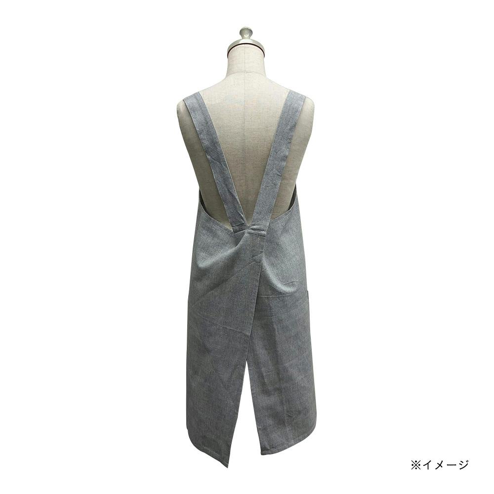 かぶるだけエプロン ライトグレー | 作業着・作業服・安全靴 通販
