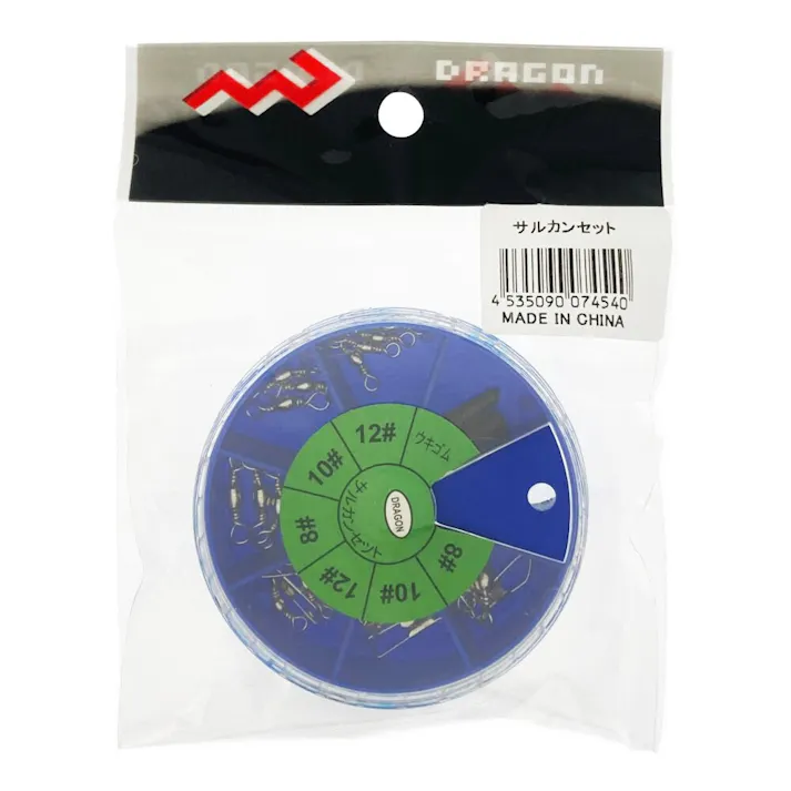 マルシン漁具 DRAGON サルカン M7 セット