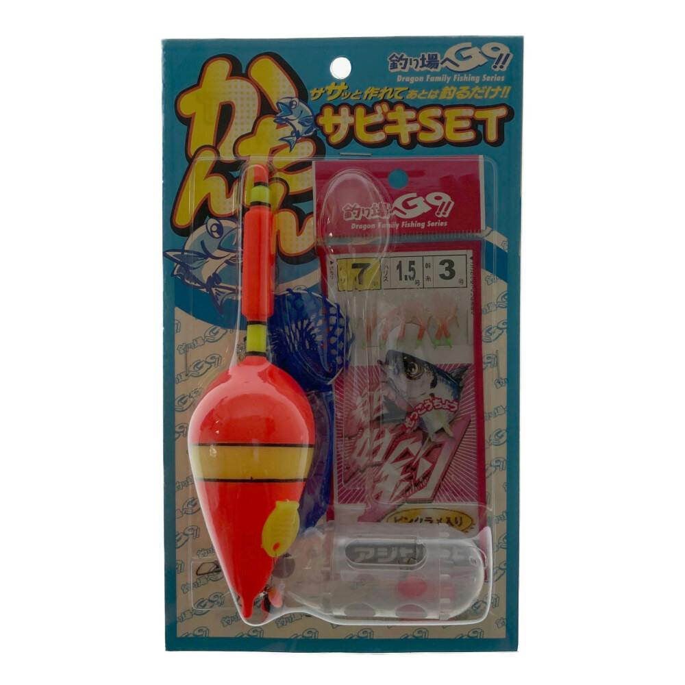 マルシン漁具 サビキ仕掛け かんたんサビキセット Cタイプ 7号