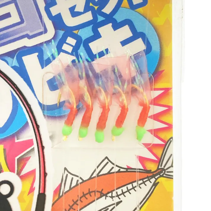 マルシン漁具 るんるんカゴサビキセット くまモン 4号