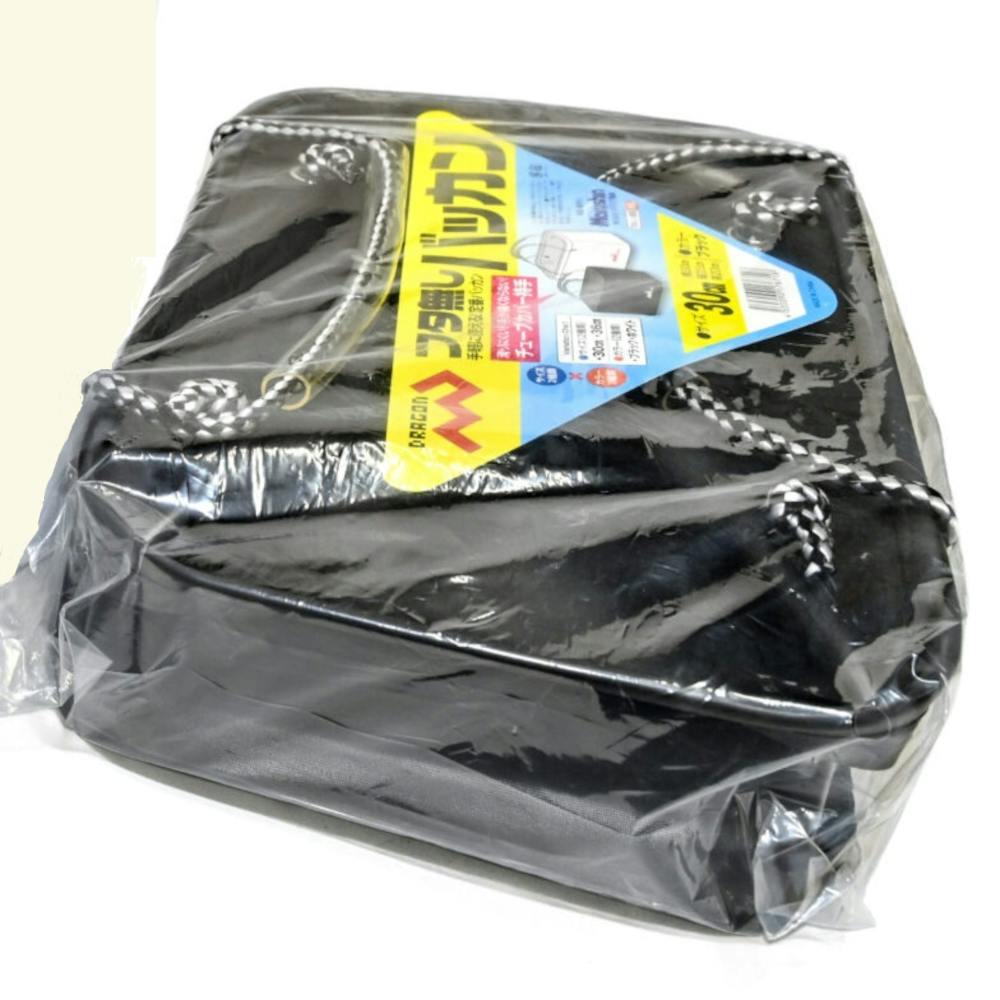 マルシン漁具 フタなしバッカン 30cm ブラック