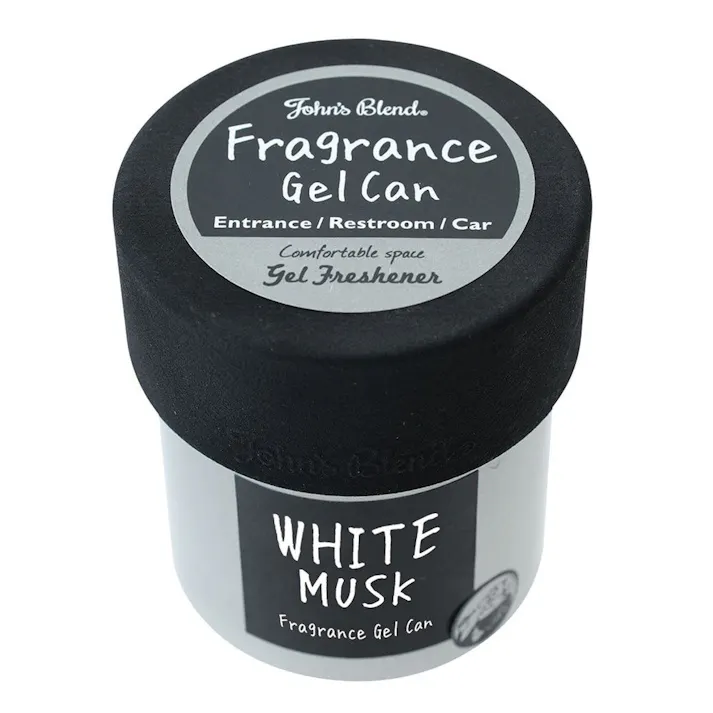 ノルコーポレーション John’s Blend フレグランスジェル缶 ホワイトムスク OAJON3801