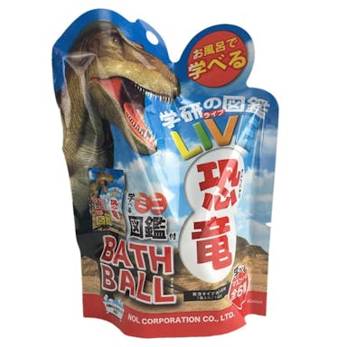 ノルコーポレーション 恐竜図鑑 フィズバスボール 1回分(販売終了)