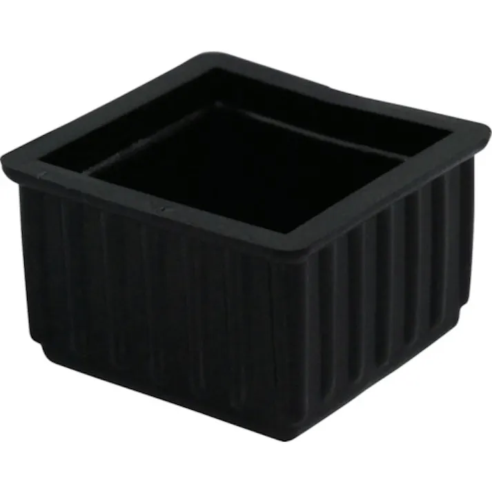 【CAINZ-DASH】光 イス脚キャップ 黒角36 BE-4-362【別送品】