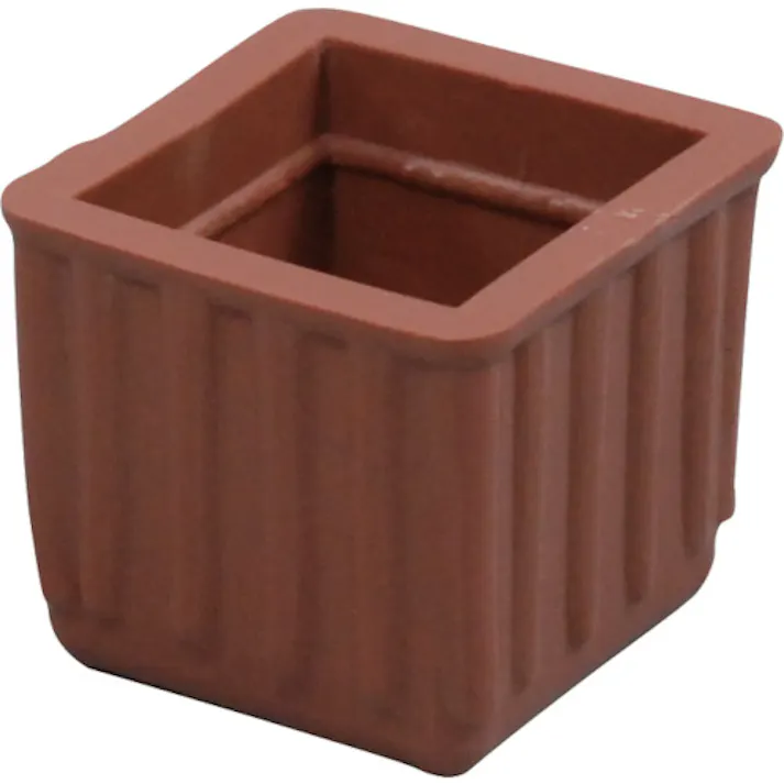 【CAINZ-DASH】光 イス脚キャップ 茶角21 BE-4-213【別送品】