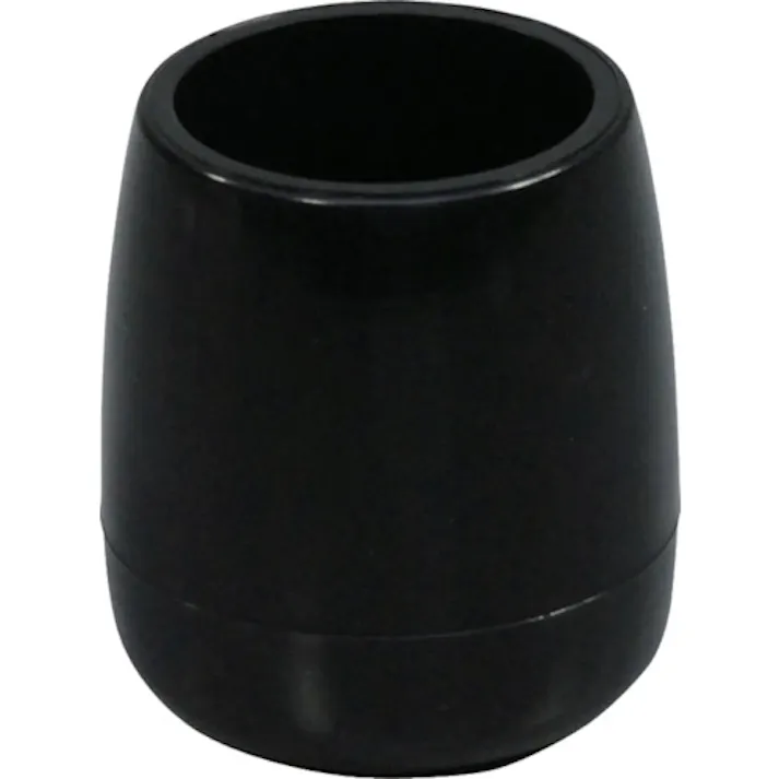 【CAINZ-DASH】光 イス脚キャップ パイプ用 黒丸21 BE-8-212【別送品】