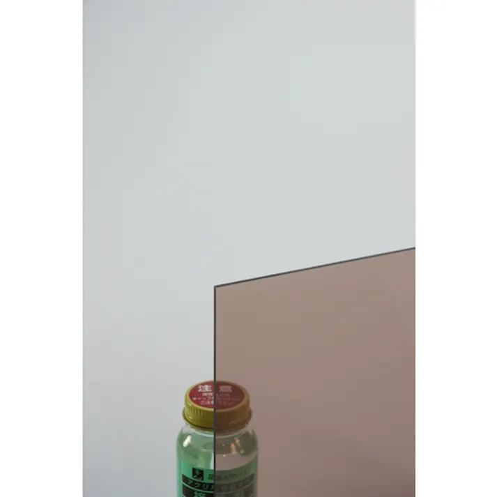 【CAINZ-DASH】光 ポリカーボネート板 600X900X2mm ブラウンスモーク KPAB902-2【別送品】