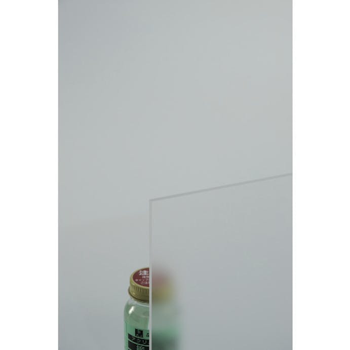 【CAINZ-DASH】光 スチロール樹脂板　透明片面マット　３×９１５×１８３０ｍｍ PSKM-1893【別送品】