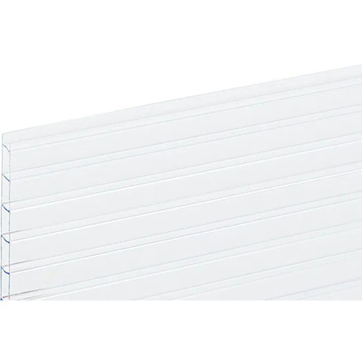 【CAINZ-DASH】光 ポリカ中空ボード透明 2枚入り 900×1820×4mm(箱入) KTP1894W-1-2【別送品】