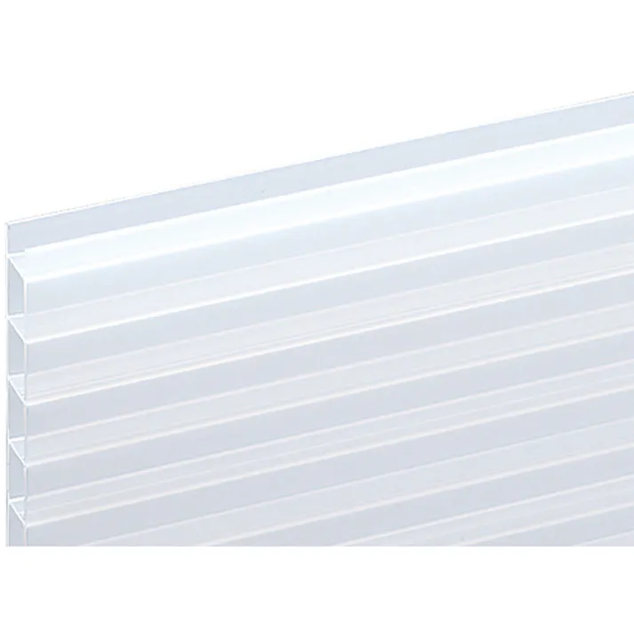 【CAINZ-DASH】光 ポリカ中空ボード乳白半透明 2枚入り 900×1820×4mm(箱入) KTP1894W-3-2【別送品】