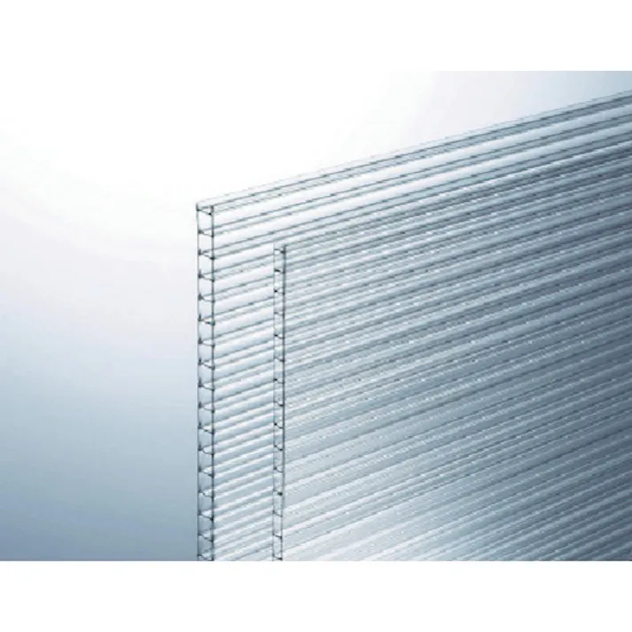 【CAINZ-DASH】光 ポリカ中空ボード 透明 910×2100×4 KTP2191W-1【別送品】