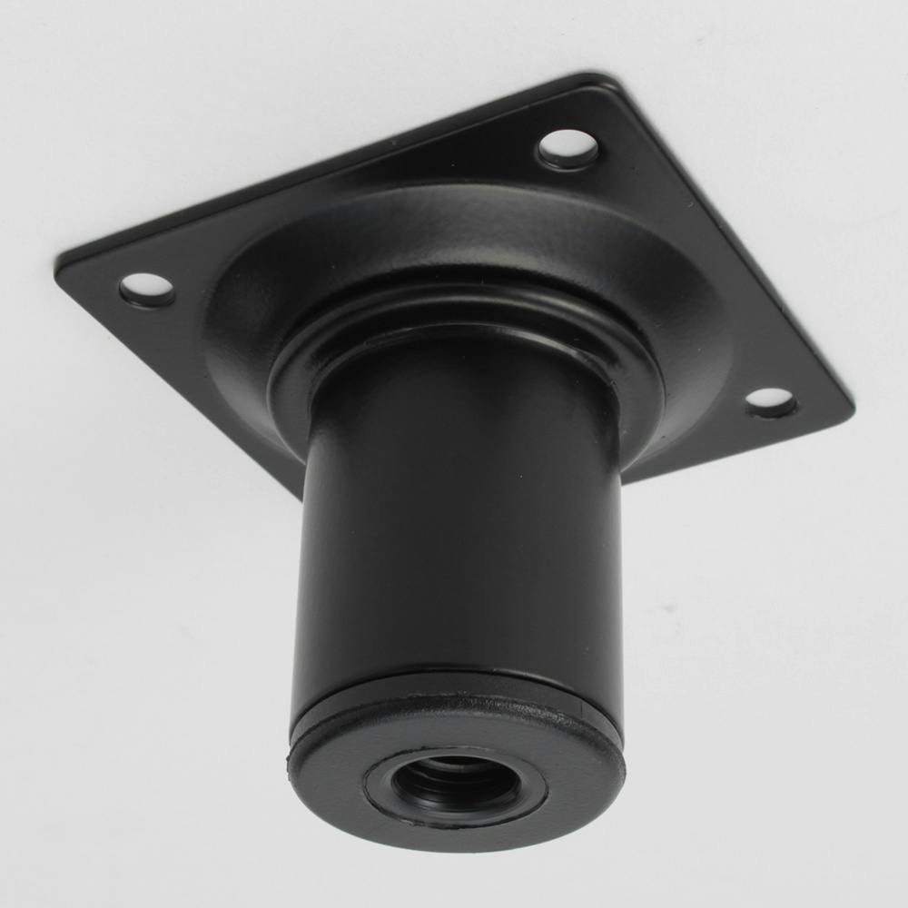 アイテック スマートレグ丸脚 黒 KSM305-1 30×50mm 補修金物 アイテック スマートレグ丸脚 黒 KSM305-1 30×50mm 補修金物